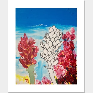 Alpinia P. Floral Posters and Art